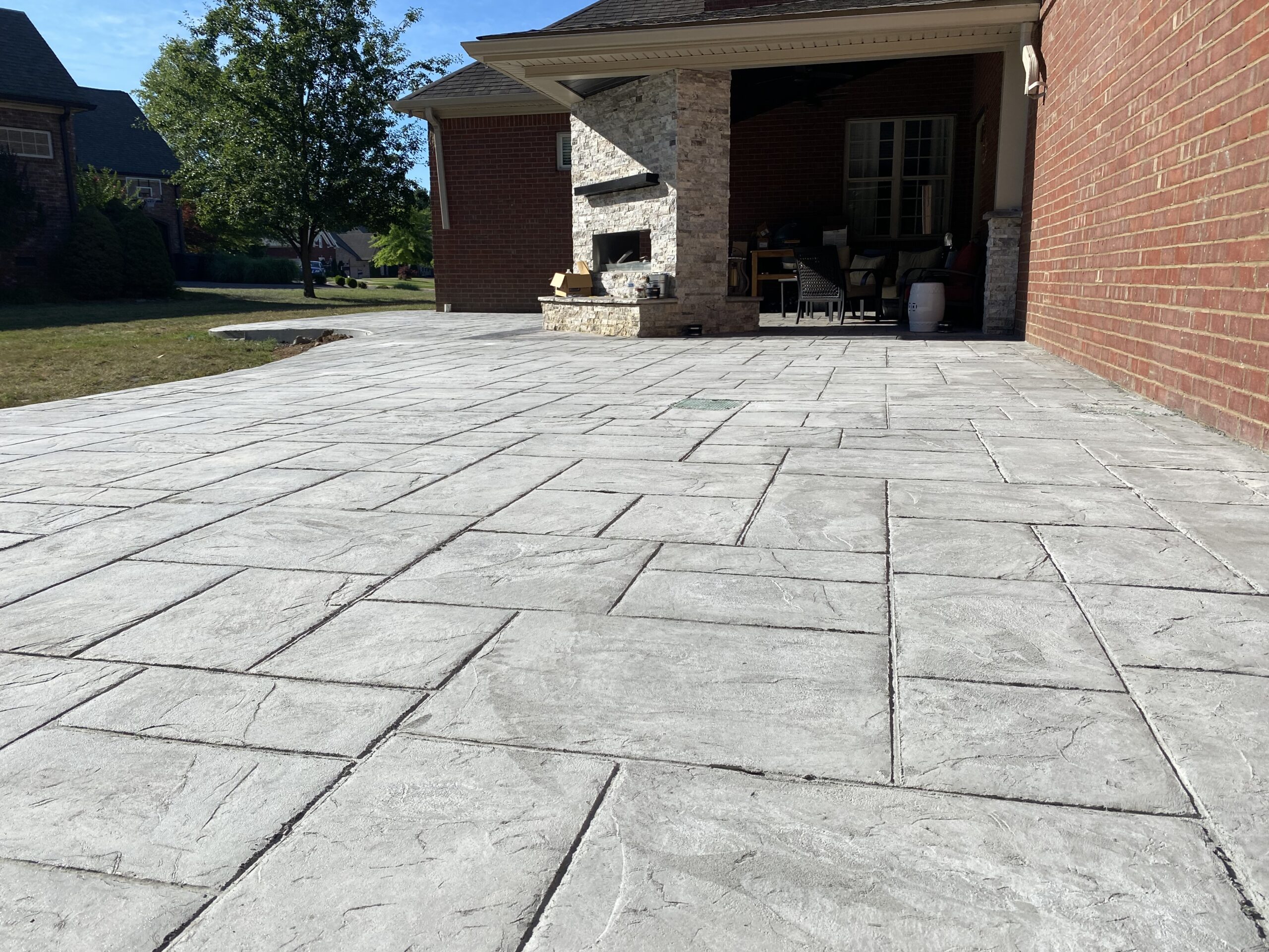 Nashville TN Stamped Concrete